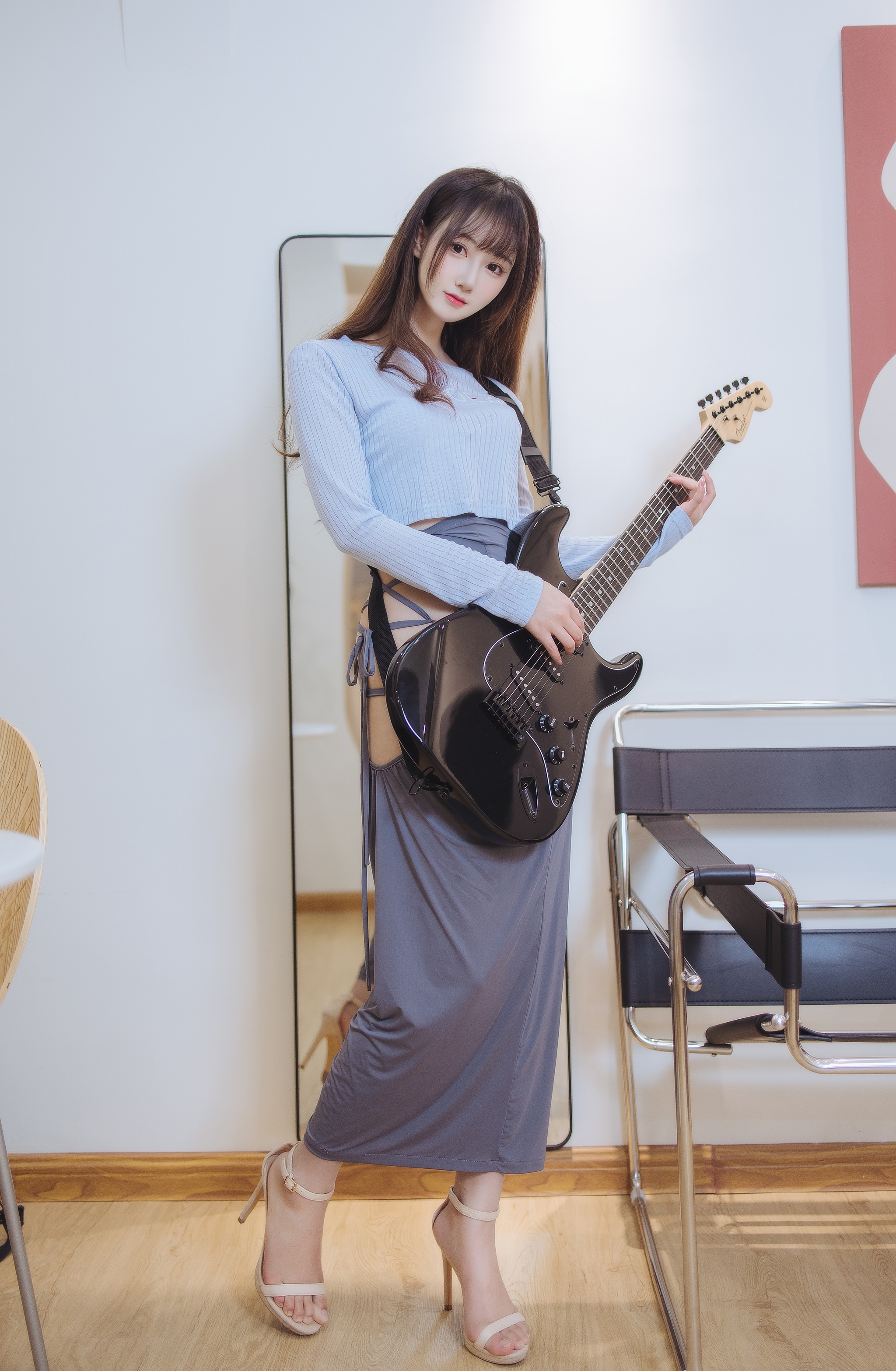 图片[1]-羽生三未 – NO.014  吉他妹妹[43P]-XikXak